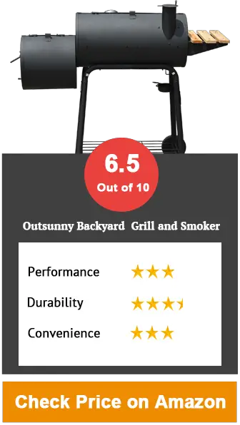 Outsunny-Backyard Charcoal BBQ Grill