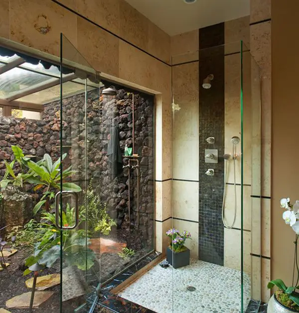 Indoor Outdoor Shower