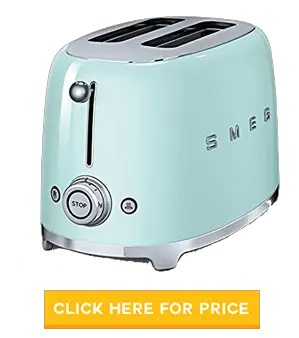 Smeg 2-Slice Toaster- Pastel Green