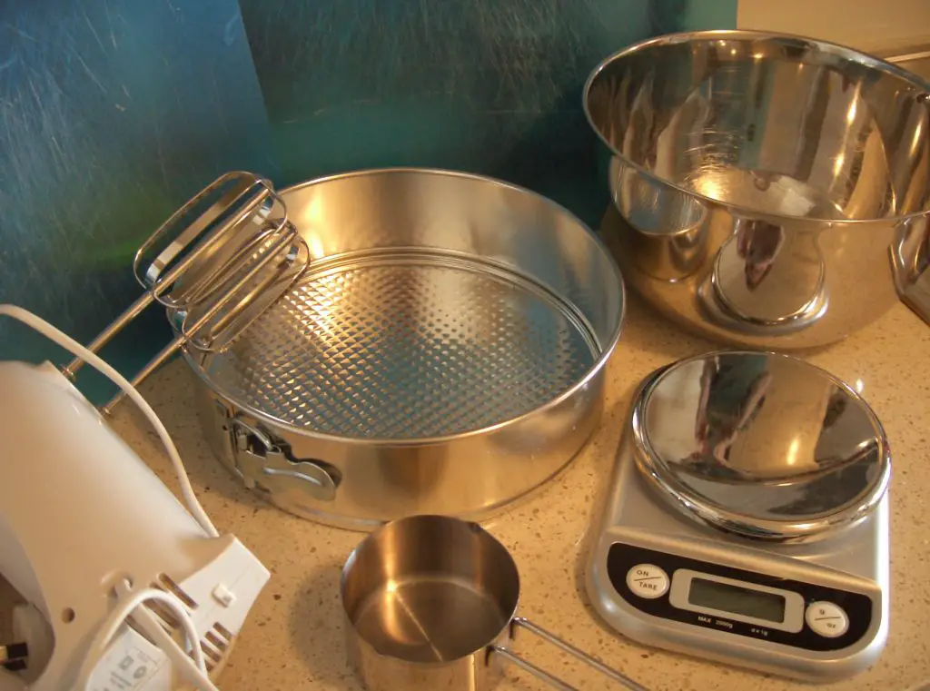 Baking Tools for a bakery