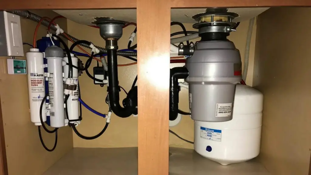 Home Master TMHP-L Hydroperfection Loaded Undersink RO Water Filter Installed