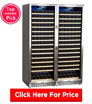 Edgestar CWR1661SZDUAL 332 Bottle Wine Cooler