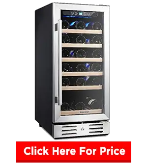 Kalamera 15'' 30 Bottle Built-in Wine Cooler