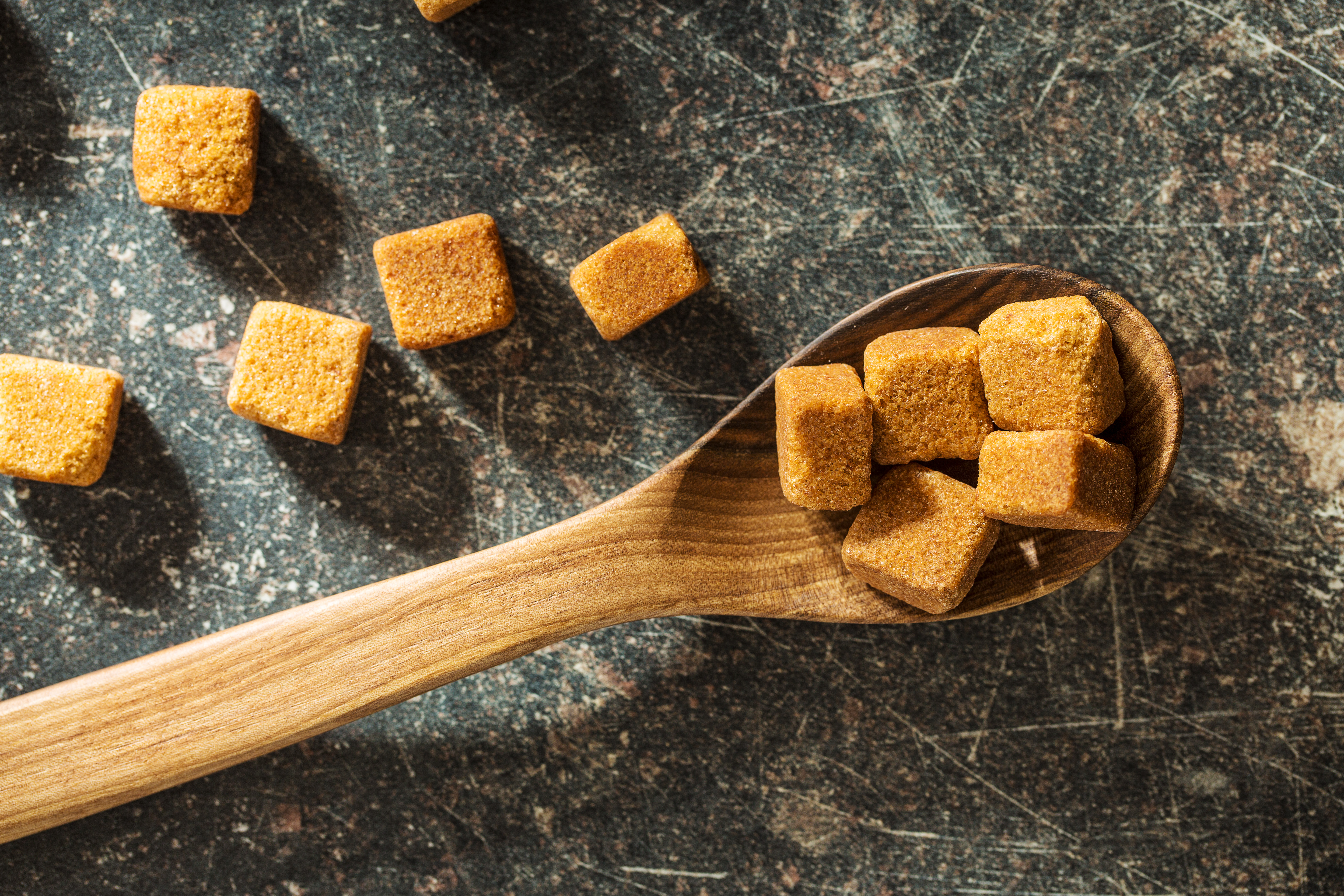 Hard Brown Sugar Cubes