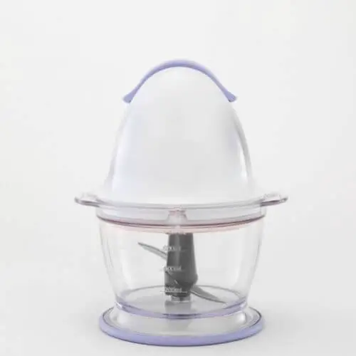 electric food chopper as a replacement for an immersion blender.
