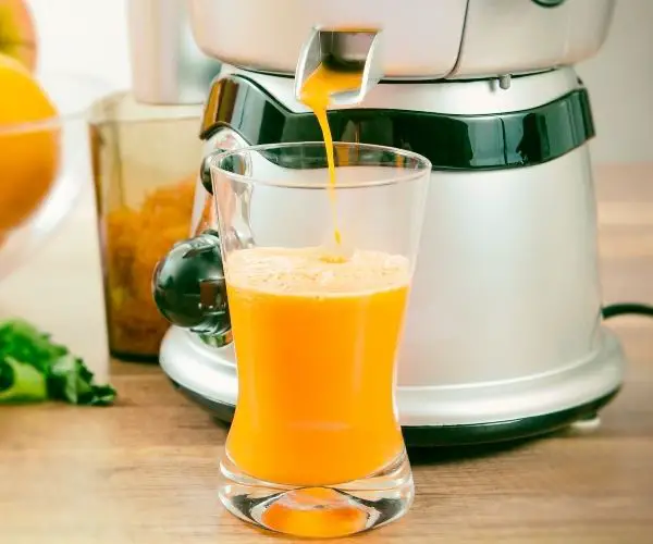 Juicing frozen orange juice