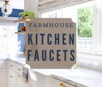 featured image for farmhouse kitchen faucet ideas article
