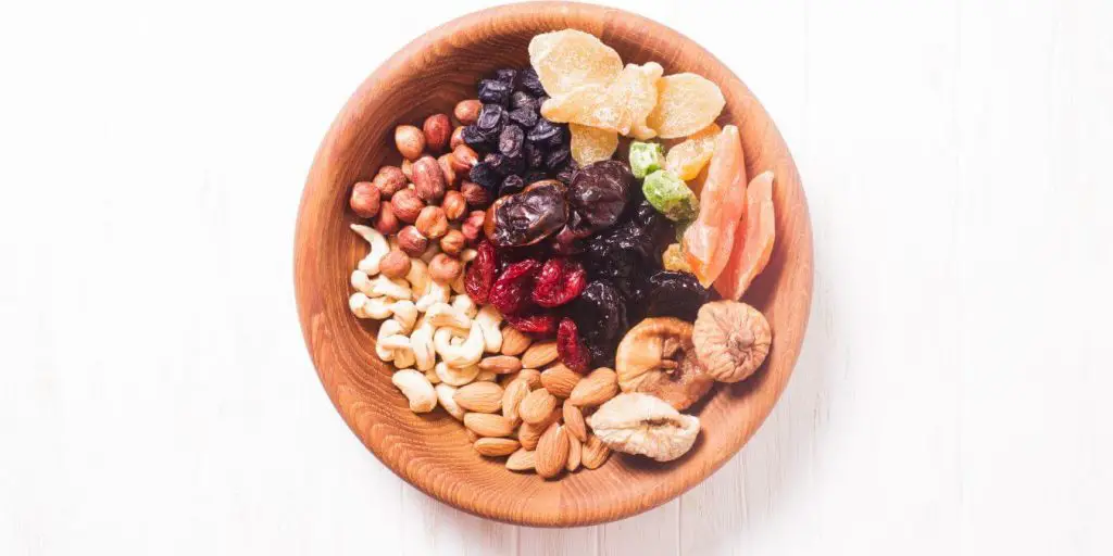 dried fruit and nuts