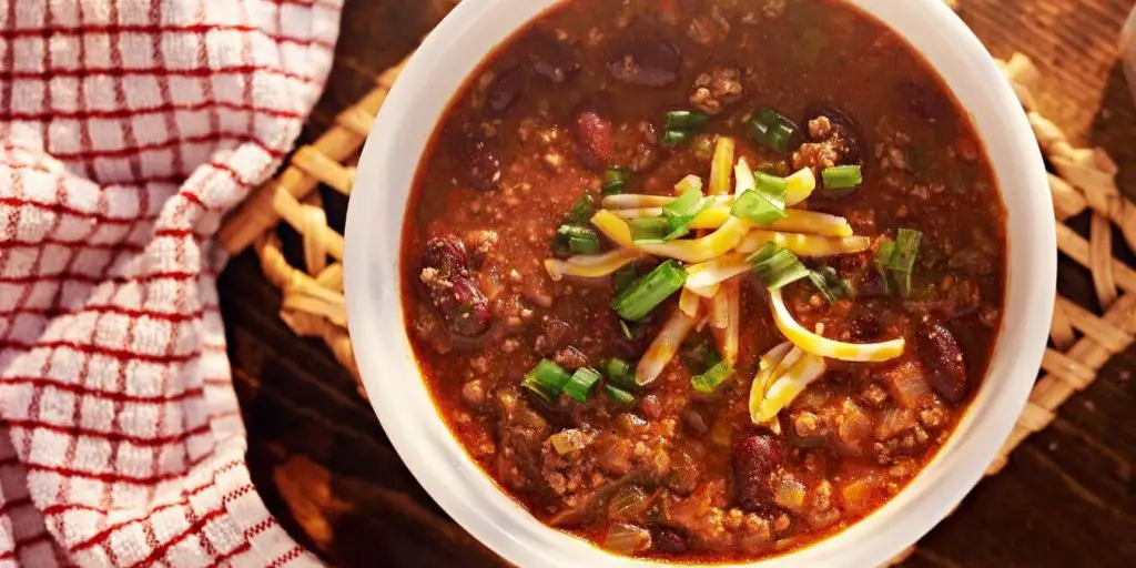 a bowl of chili and cornbread are a classic dynamic duo.