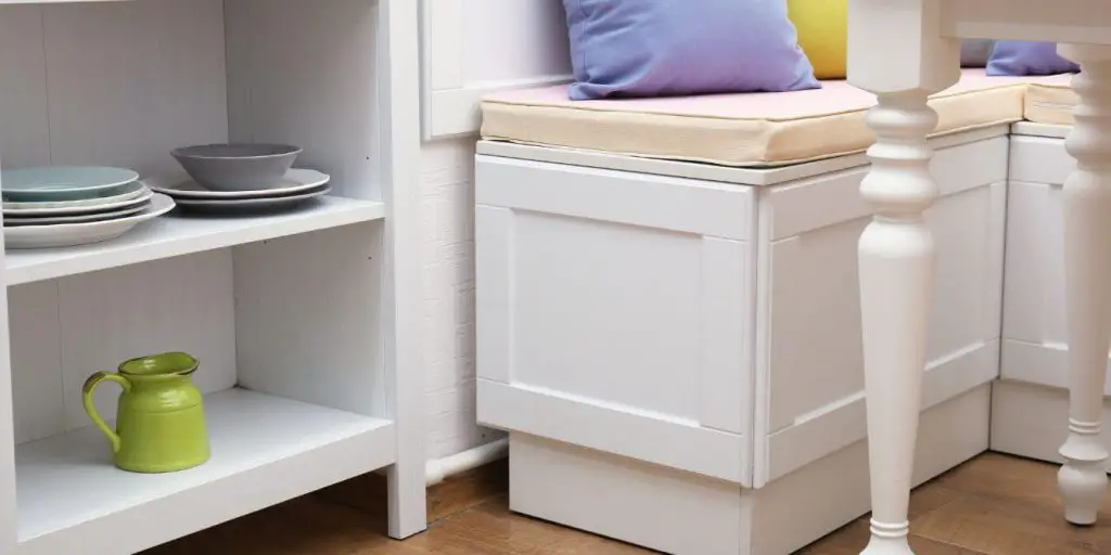 use alcoves whenever possible for storage
