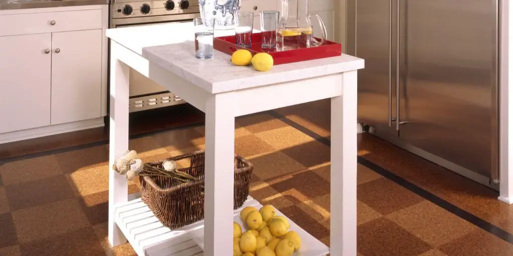 permanent or movable kitchen islands work well for storage.