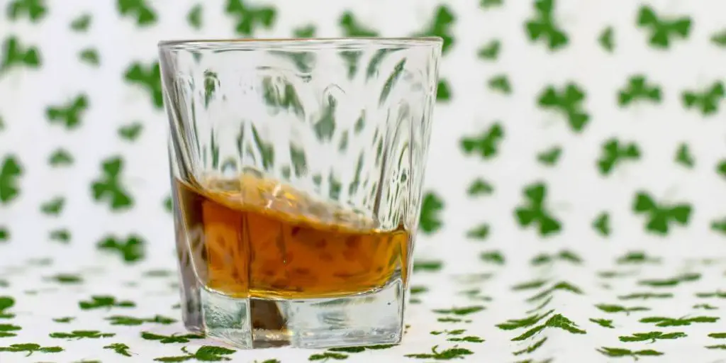 glass of irish whiskey