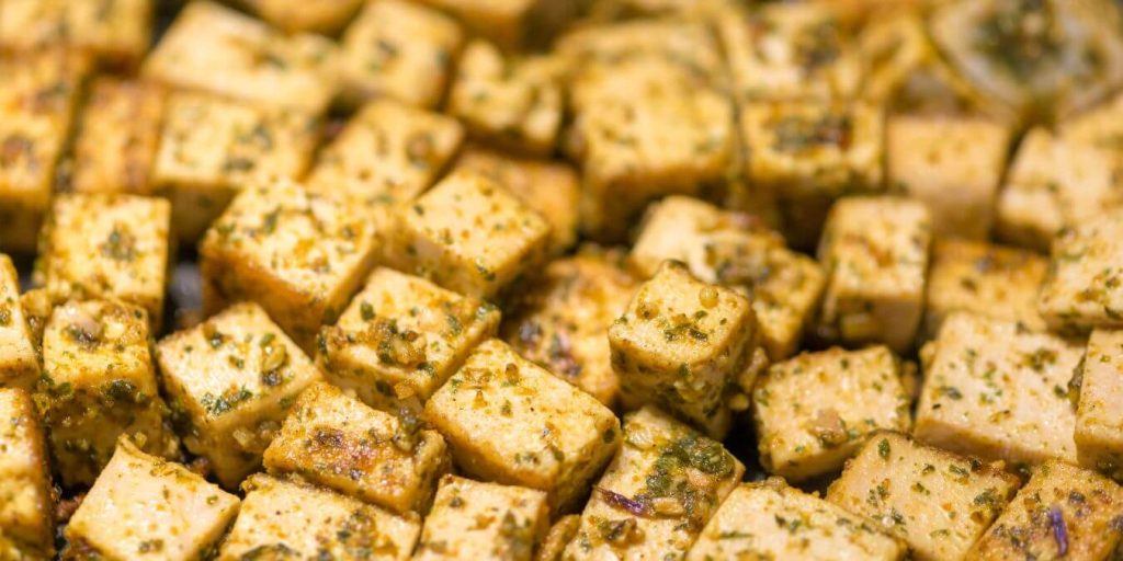 seasoned tofu
