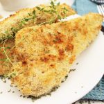 plated chicken nuggets